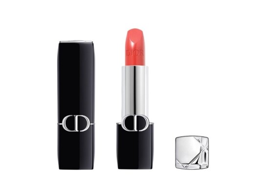 Dior Christian Rouge Satin Finish Cream Lipstick 540 Silky Coral 3.5 G Dior Christian Rouge Satin Finish Cream Lipstick 540 Silky Coral 3.5 G
