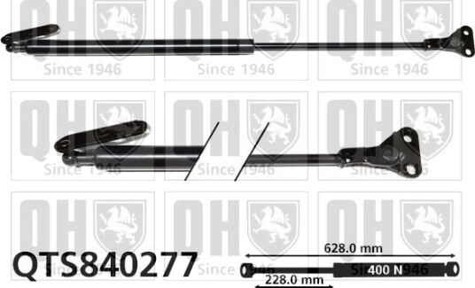 QUINTON HAZELL QTS840277 Baklukedemper