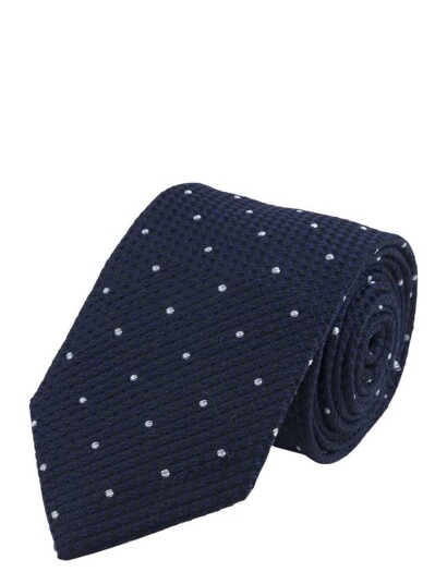 Portia 1924 Wool Tie - Navy - ONE SIZE Portia 1924 Wool Tie - Navy - ONE SIZE