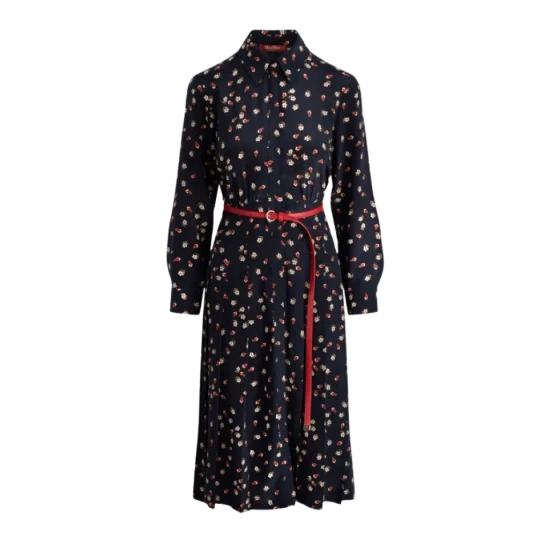 Max Mara Dame Kjoler Blå S, Max Mara Dame Kjoler Blå S,