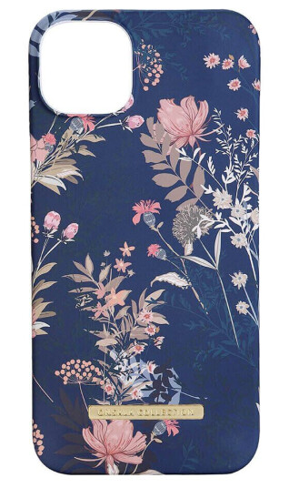 GEAR Onsala iPhone 14 Plus Magnetisk Deksel Dark Flower