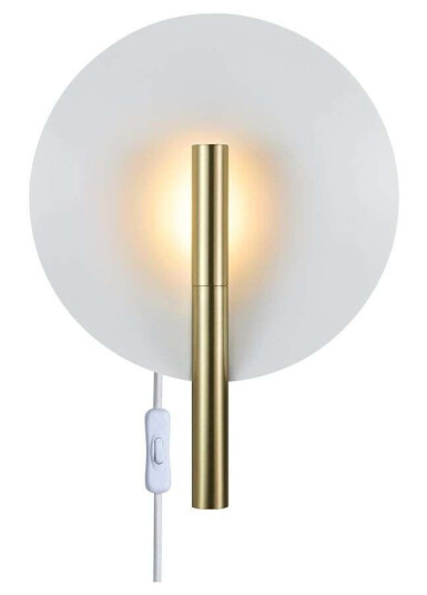 Design for the People - Furiko Vegglampe Brushed Brass DFTP