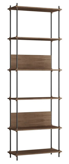 Moebe shelving system s.255.1.A R?kt eik-svart