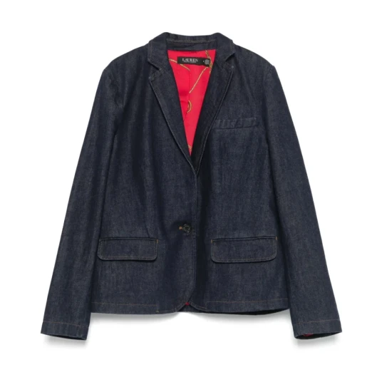 Ralph Lauren Dame Jakker Blå XL