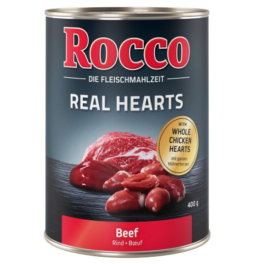 Rocco 1 X 400 G Real Hearts Storfekjøtt