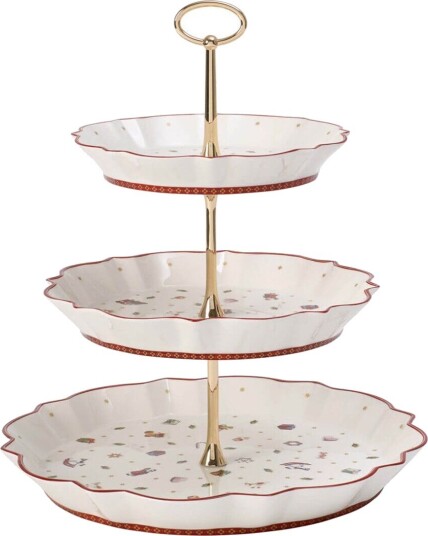 Villeroy & Boch Toy's Delight Etasjefat 33 cm Hvit Porselen
