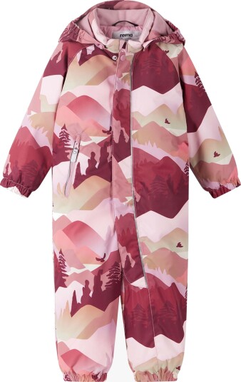 Reima Puhuri baby Vinterdress Grey Pink 98