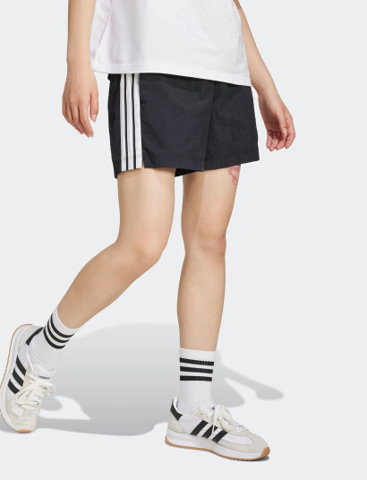 adidas Sportswear W 3S Wv Sho - Black - XS