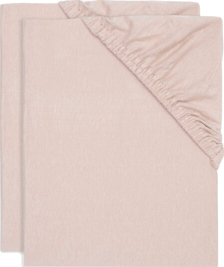 Jollein Stretchlaken 2-pakk 40x80 Wild Rose Jollein Stretchlaken 2-pakk 40x80 Wild Rose