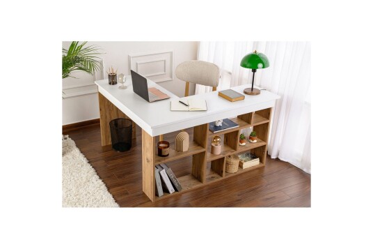 Studiebord Regar Hvit Atlantisk Furu Hvit Atlantisk Furu