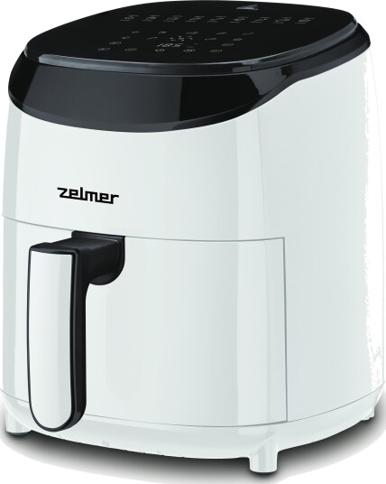 Zelmer ZAF3551W Airfryer - 3,5L, 1200W, 9 programmer - Svart/Hvit Zelmer ZAF3551W Airfryer - 3,5L, 1200W, 9 programmer - Svart/Hvit