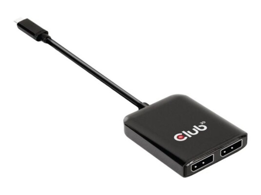 Club 3D USB-C til DisplayPort Adapter 20 cm 4K 60Hz Club 3D USB-C til DisplayPort Adapter 20 cm 4K 60Hz
