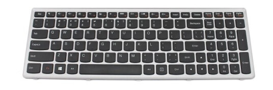 Lenovo 25206447, Tastatur, Engelsk, Bakgrunnsbelyst Tastatur, Lenovo, Ideapad Z500