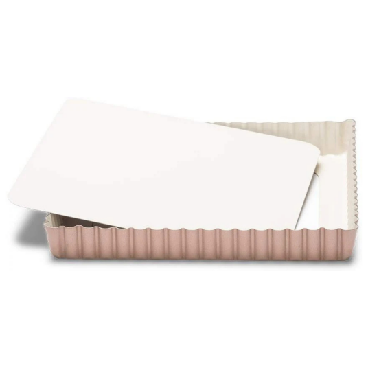 Patisse Paiform i Kobberfarge Med Løs Bunn 21x21cm Patisse Paiform i Kobberfarge Med Løs Bunn 21x21cm