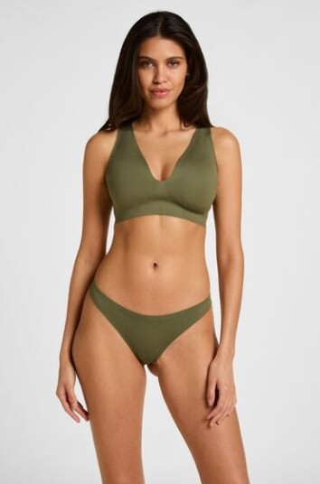 Hunkemöller Super Komfort Thong Grønn