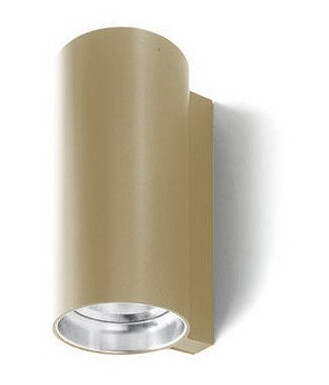 Luceplan - E04 Vegglampe Ø7 Matt Messing