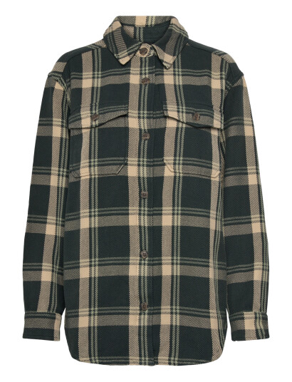 Patagonia W"s Fjord Loft Overshirt Jkt   Green   S