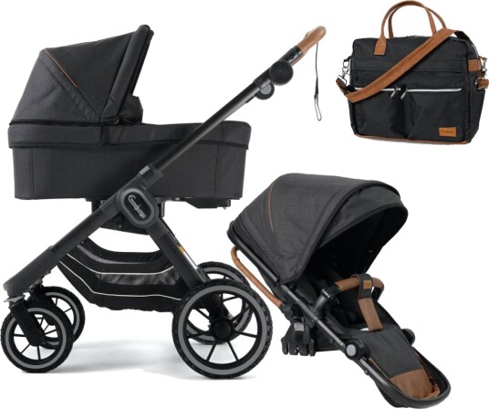 Emmaljunga Premiumpakke NXT90 Komplett + Stelleveske Limited Edition Outdoor Trek