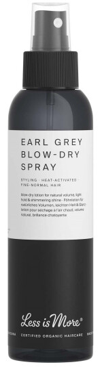 Less Is More Organic Earl-Grey Blow-Dry Spray 150 ml Less Is More Organic Earl-Grey Blow-Dry Spray 150 ml