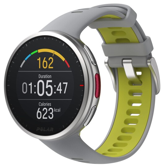 Polar Vantage V2 Grå/lime M/L Polar Vantage V2 Grå/lime M/L