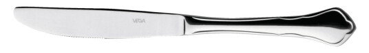 VEGA Smørkniv Chippendale; 17.7 cm (L); Sølvfarge, Håndtak Sølvfarge; 12 Stykk / Forpakning