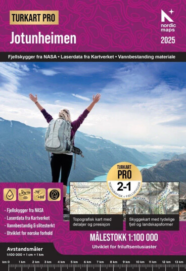 Turkart Pro Hallingskarvet