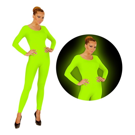 Widmann S.r.l. Bodysuit UV Neon Grønn  Medium/Large