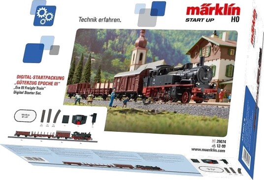 Märklin Digitalt startsett - Epoke III godstog