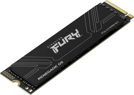 Kingston Fury Renegade G5 1TB M.2 NVMe SSD PCIe 5.0 Kingston Fury Renegade G5 1TB M.2 NVMe SSD PCIe 5.0