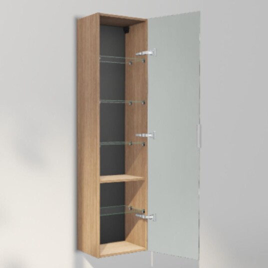 INR Iconic Nordic Rooms Twin 40/30 Høyskap Natural oak / 40cm Høyre Hengslet INR Iconic Nordic Rooms Twin 40/30 Høyskap Natural oak / 40cm Høyre Hengslet