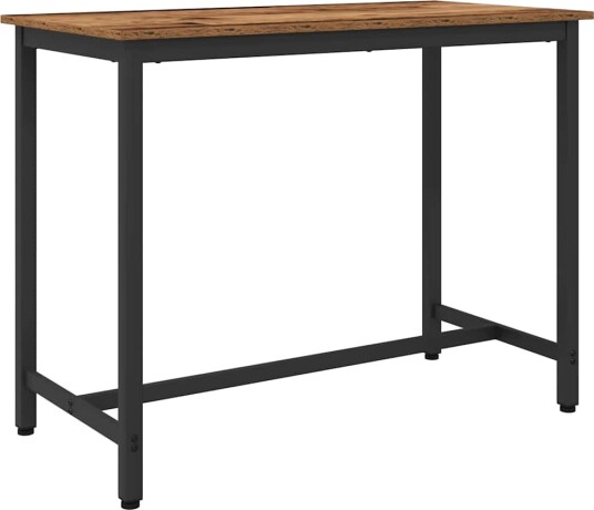 vidaXL bord Gammelt tre 100 x 50 x 76,5 cm Konstruksjonsvirke og stål