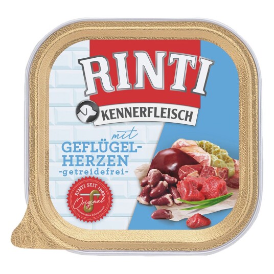 Rinti Kjøtt For Kjennere 9 X 300 G Fjørfehjerter