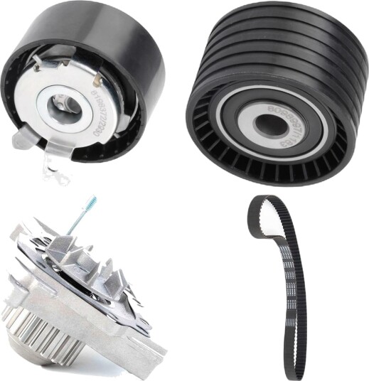 Registerreimsett med vannpumpe RIDEX 3096W0509