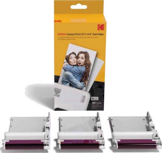 Kodak - CARTRIDGE 2,1X3,4" 30-PACK Kodak - CARTRIDGE 2,1X3,4" 30-PACK