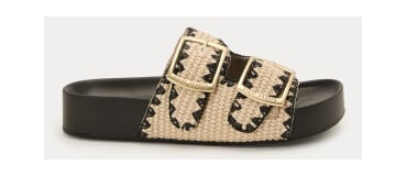 Steve Madden On Deck Sandal Natural Raffia 36