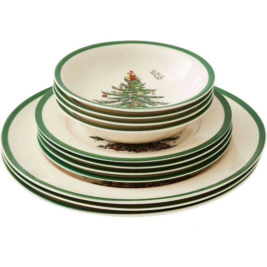 Spode Christmas Tree Serveringssett 12 pk
