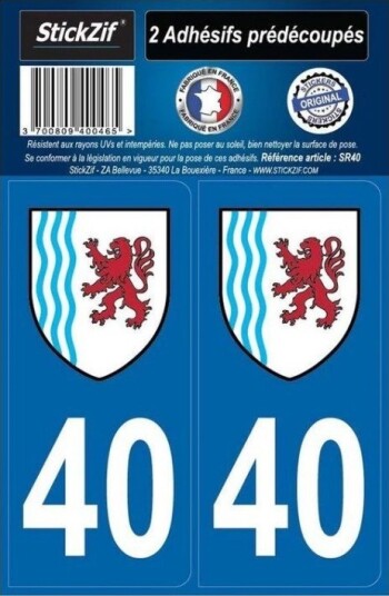 STICKZIF SR40 Klistremerke