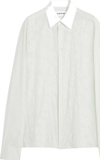Lanvin Herre Skjorter Hvit L, Lanvin Herre Skjorter Hvit L,