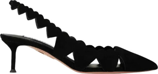 Aquazzura Dame Sko Svart 40 EU,