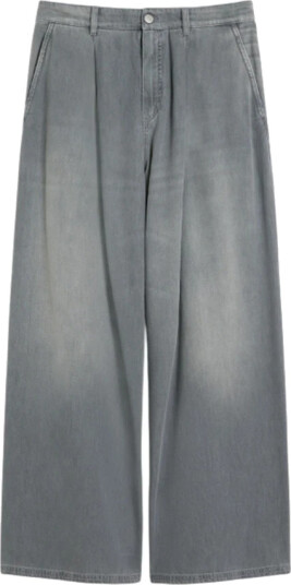 Max Mara Dame Jeans Grå XS,