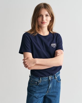 Liten grafisk T-skjorte CLASSIC BLUE XS Liten grafisk T-skjorte CLASSIC BLUE XS