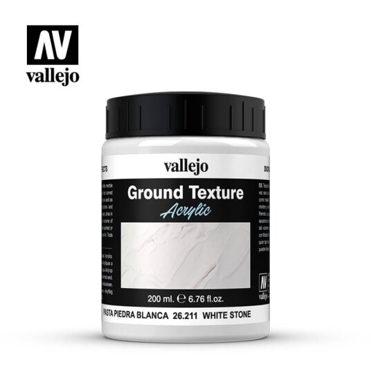 Vallejo Ground Texture White Stone 200ml