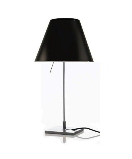 Luceplan - Costanzina Bordlampe Liquorice Black