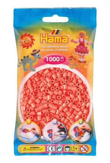 Hama Ironing beads-Rød Pastel 044 1000pcs.