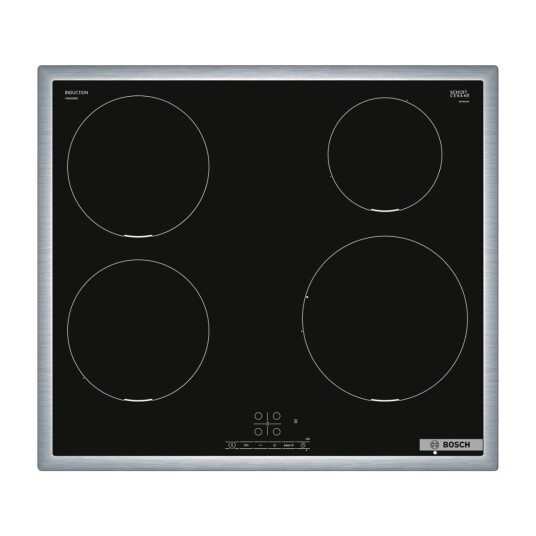 Bosch Serie 4 Induksjonstopp 60 cm med 4 Kokesoner og Touchkontroll Bosch Serie 4 Induksjonstopp 60 cm med 4 Kokesoner og Touchkontroll