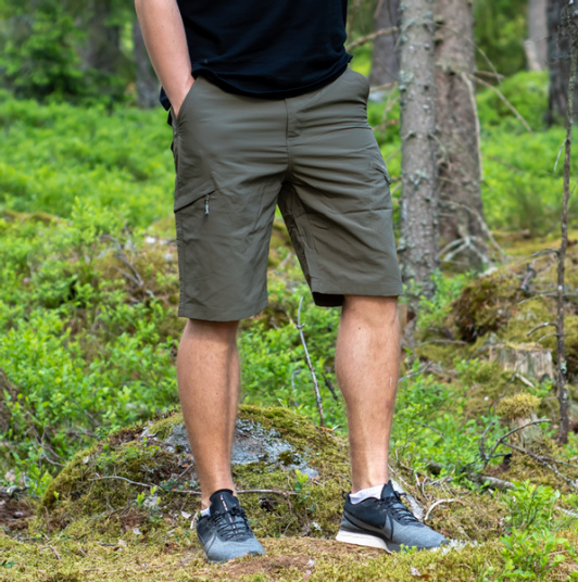 Breheim Ørnes Shorts Herre Army Green