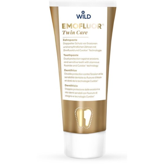 Tannkrem mot iskrem DR. WILD Emofluor Twin Care 75ml Tannkrem mot iskrem DR. WILD Emofluor Twin Care 75ml