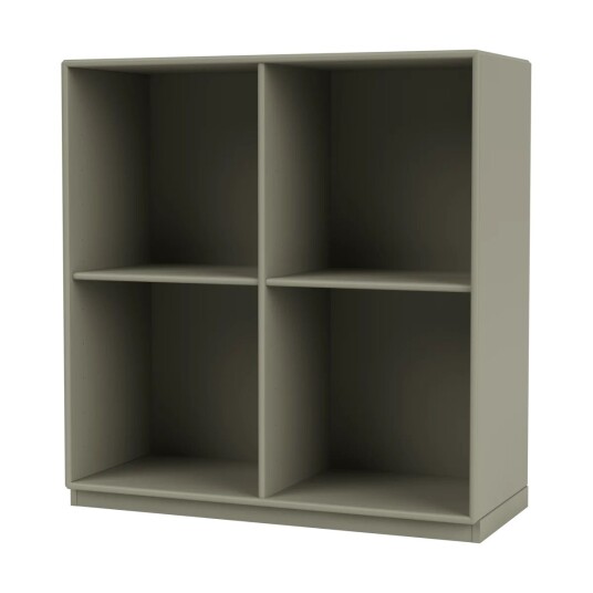Montana SHOW hylle 69,6 x 69,6 cm, sokkel 3 cm 144 Fennel