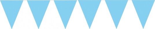 Folat Flaggirlang Lyseblå 22614 Folat Flaggirlang Lyseblå 22614
