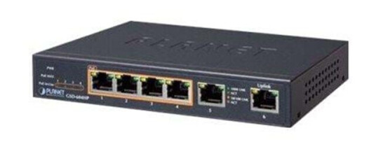 PLANET 4-Port 10/100/1000T 802.3at PoE + 2-Port (4711605281546) PLANET 4-Port 10/100/1000T 802.3at PoE + 2-Port (4711605281546)